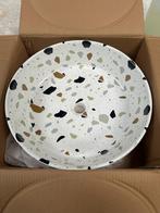 DESIGN LAVABO TERRAZZO wit/zwart – nieuw in doos!, Ophalen