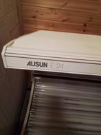 Zonnebank Alisun 24 lampen, Elektronische apparatuur, Zonnebanken en Gezichtsbruiners, Ophalen, Gebruikt, Zonnebank dubbelzijdig
