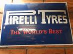 PIRELLI emaille bord. Was €189 nieuw., Verzamelen, Ophalen of Verzenden, Zo goed als nieuw