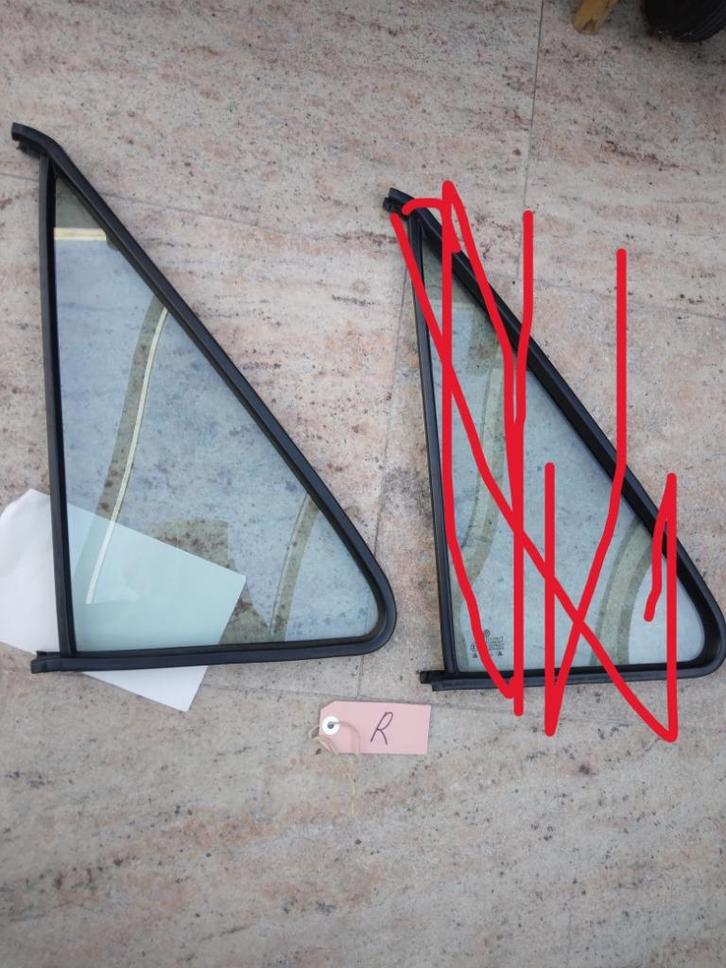 VW T3 Driehoekruitje, Getint Glas. Rechts, Auto-onderdelen, Ruiten en Toebehoren, Volkswagen, Ophalen of Verzenden