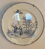 Ancienne Assiette en faïence « Terre de Fer »