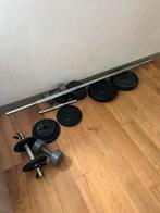 Hefgewichten, Sport en Fitness, Fitnessmaterialen, Ophalen, Zo goed als nieuw