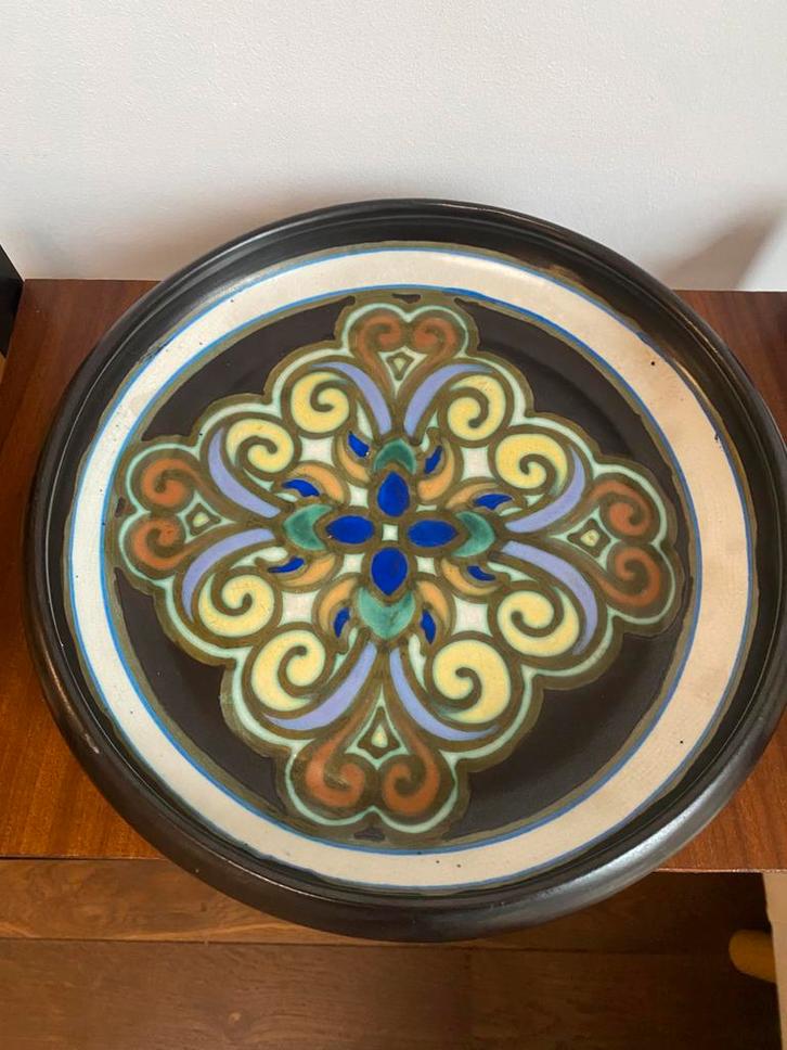 Vide poche Bergen céramique de Mons, Antiek en Kunst, Antiek | Keramiek en Aardewerk, Ophalen of Verzenden