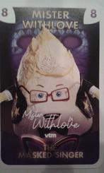 Verzamelkaart 'Mister Whitlove' Masked Singer 2024, Ophalen of Verzenden