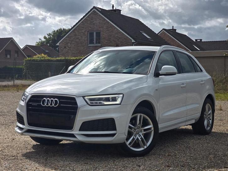 Audi Q3 S line – 2.0 TFSI Quattro – S tronic – 2017 – 57.000, Auto's, Audi, Bedrijf, Te koop, Q3, ABS, Airbags, Bluetooth, Centrale vergrendeling