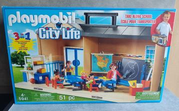 playmobil 5941 meeneem school beschikbaar voor biedingen