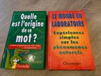 quelle est l’origine de ce mot et Le monde en Laboratoire, Livres, Utilisé