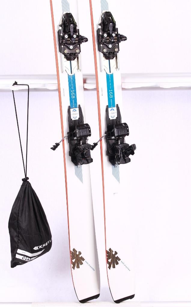 168 toerski's KASTLE TX 90, blue/white, dual rise, Gebruikt, Ophalen of Verzenden, Carve, Ski's