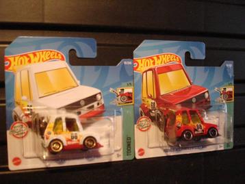 2x hot wheels vw MKI beschikbaar voor biedingen