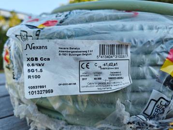 XGB 5G1.5 rol kabel 100lm beschikbaar voor biedingen