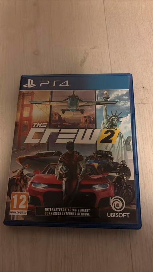 The Crew 2 (PS4), Games en Spelcomputers, Games | Sony PlayStation 4, Zo goed als nieuw, Racen en Vliegen, Vanaf 12 jaar, Online