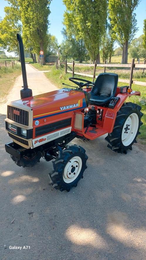 Minitractor yanmar 20pk 4x4 TOPSTAAT!, Zakelijke goederen, Landbouw | Tractoren, Ophalen