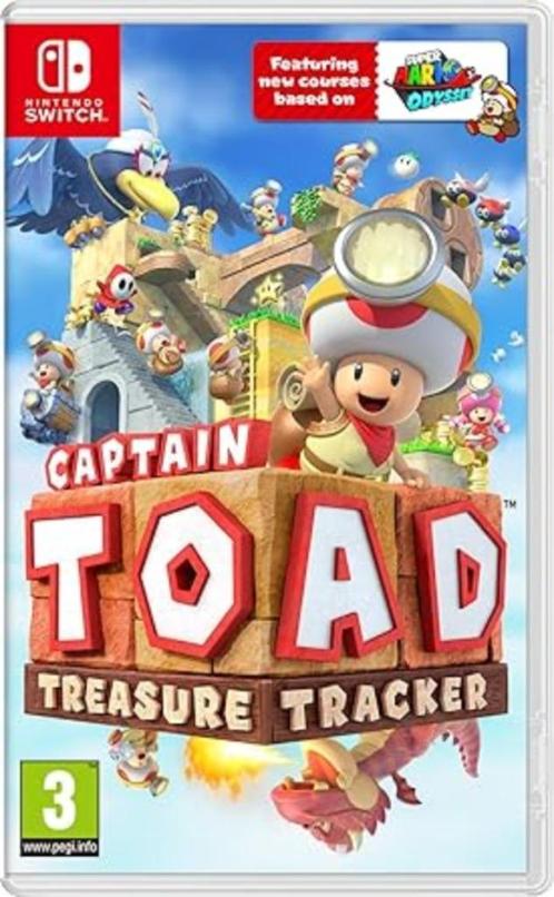 Capitaine Toad Traceur Treasure SNELLE GRATIS LEVERING, Games en Spelcomputers, Games | Nintendo Switch, Nieuw, Avontuur en Actie
