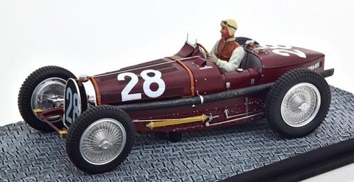 1:18 Le Mans Miniatures Bugatti T59 Tazio Nuvolari Monaco 34, Hobby en Vrije tijd, Modelauto's | 1:18, Nieuw, Auto, Overige merken