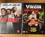 Dvd’s met Steve Carell- Get Smart @ The 40 year-old virign, Vanaf 12 jaar, Ophalen, Zo goed als nieuw, Romantische komedie