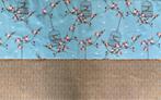 2 matching stukken gelamineerd katoen, Overige materialen, Blauw, 120 cm of meer, Nieuw