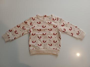 NIEUW trui 'vos' maat 86 Bel&Bo beschikbaar voor biedingen