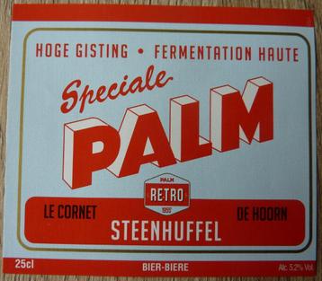 Étiquette de bière Palm Retro 2, Enlèvement ou Envoi, Neuf, Autres types, Palm