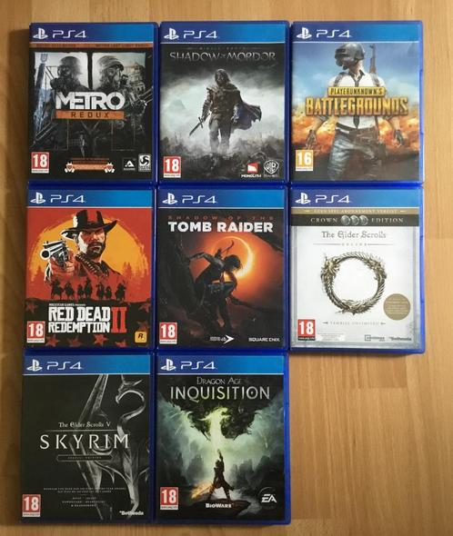 PS4 games, Consoles de jeu & Jeux vidéo, Jeux | Sony PlayStation 4, Enlèvement ou Envoi