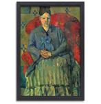 Portrait de Mme Cézanne dans un fauteuil rouge - Paul Céza, Antiquités & Art, Envoi