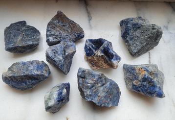 Sodalite du Brésil 9 pièces 180 g