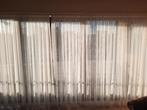 Glasgordijnen voor raam van 4 m x 2,10 hoogte, Huis en Inrichting, Gebruikt, 200 cm of meer, Wit, Ophalen of Verzenden