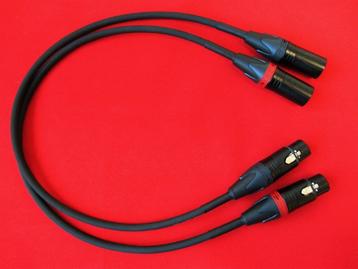 Interlink / interconnect kabels gebalanceerd XLR (High-End) 