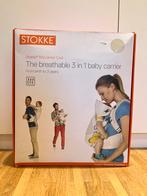 Stokke 3 in 1 Baby carrier, beige (tot 15kg), Kinderen en Baby's, Ophalen, Gebruikt, Buik of Rug, Harnas