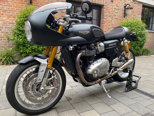 Triumph Thruxton R 1200, Motoren, Motoren | Triumph, Particulier, Sport, meer dan 35 kW, 2 cilinders, Motorrijbewijs A, ABS, LED Verlichting