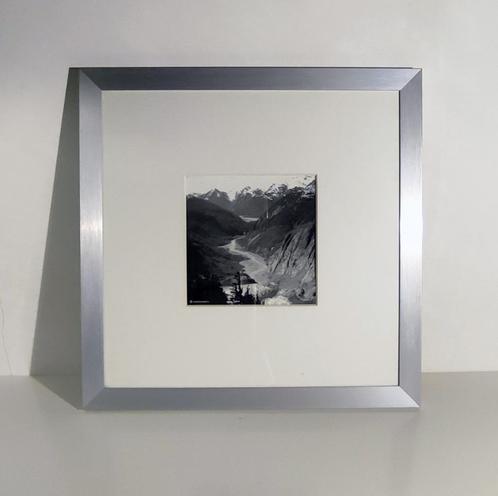 Cadre 45x45 cm bord en aluminum brossé neuf, Huis en Inrichting, Woonaccessoires | Lijsten, Nieuw, Minder dan 50 cm, Minder dan 50 cm
