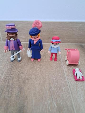 Famille playmobil 1900