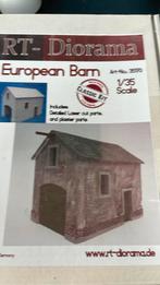 Diorama  barn 1:35, Ophalen, Nieuw, 1:35 tot 1:50, Diorama