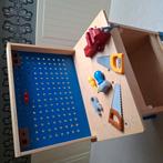 Houten werkbank, Ophalen, Gebruikt