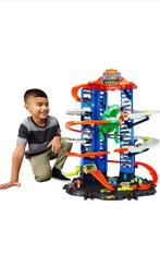 Hot wheels city Robot T-Rex, Kinderen en Baby's, Speelgoed | Racebanen, Met looping, Zo goed als nieuw, Overige aandrijving, Ophalen
