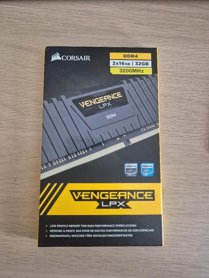 CORSAIR Vengeance LPX 2x16 Gb - 3200Mhz, Informatique & Logiciels, Mémoire RAM, Utilisé, Desktop, 32 GB, DDR4, Enlèvement ou Envoi