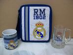 Real Madrid CF - Bernabéu - Voetbal - Glas - Tas - Mok, Verzamelen, Ophalen of Verzenden, Gebruikt, Overige typen