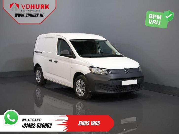 Volkswagen Caddy Cargo 1.5 TSI BENZINE BPM VRIJ! Cruise/ Air, Auto's, Bestelwagens en Lichte vracht, Bedrijf, ABS, Airconditioning