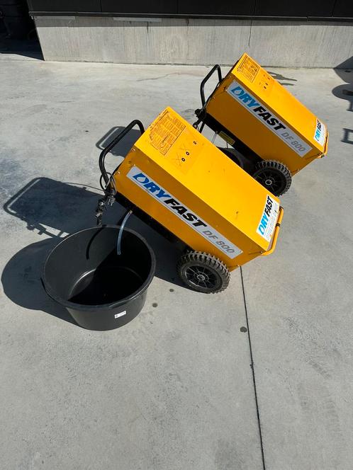 Bouwdrogers Dry Fast DF800  + kuip 744€/stuk, Doe-het-zelf en Bouw, Gereedschap | Overige machines, Gebruikt, Ophalen of Verzenden