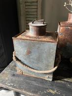 Oude metalen blikken, Antiek en Kunst, Ophalen of Verzenden