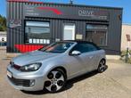 Volkswagen Golf Cabriolet GTI 2.0 TSI/GPS/Sensors/, Auto's, Voorwielaandrijving, Stof, 4 cilinders, Cabriolet