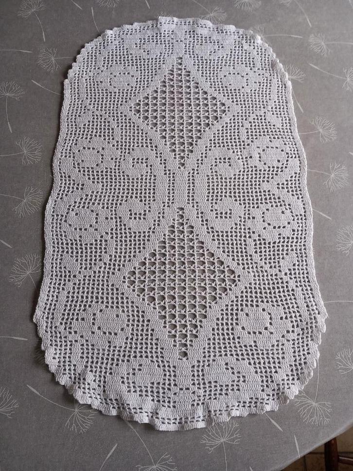 10 Gehaakte en Geborduurde Sierdoekjes, Hobby en Vrije tijd, Breien en Haken, Nieuw, Breien of Haken, Ophalen