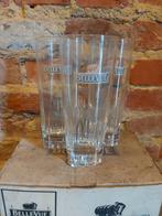 12 glazen "Geuze" van Belle-vue., Verzamelen, Ophalen, Zo goed als nieuw, Bierglas