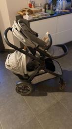 Combo complet poussette + maxicosy + 2x base isofix, Kinderen en Baby's, Kinderwagens en Combinaties, Gebruikt, Verstelbare duwstang