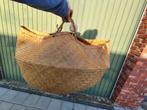 Rieten mand, Huis en Inrichting, Woonaccessoires | Schalen en Manden, Ophalen, Gebruikt, Mand, Rond