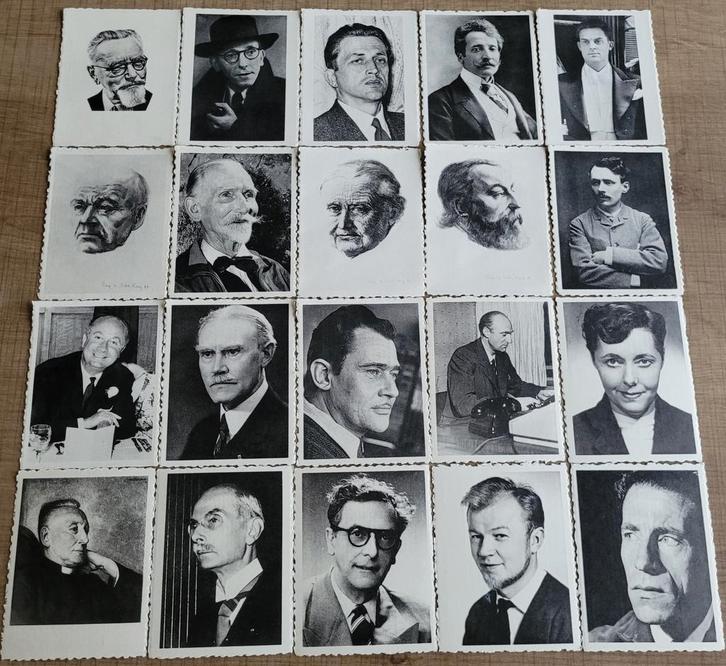 25 oude fotoprenten: reeks Ken Uw Volk, Verzamelen, Foto's en Prenten, Zo goed als nieuw, Prent, Overige onderwerpen, Ophalen of Verzenden
