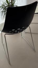 Set van 6 Calligaris Jam designstoelen – Italiaans design, Huis en Inrichting, Ophalen, Kunststof, Calligaris, Wit