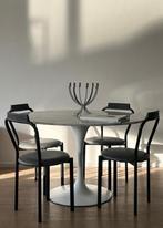 Vintage Italiaanse stoelen, Calligaris , 1980, set van 6, Ophalen, Zo goed als nieuw, Grijs