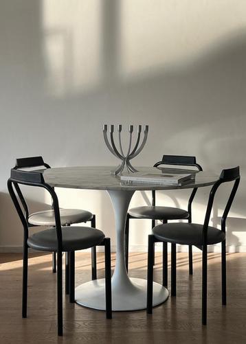 Vintage Italiaanse stoelen, Calligaris , 1980, set van 6 beschikbaar voor biedingen