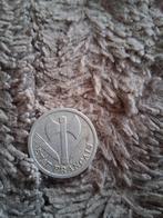 Frankrijk 2 Francs 1943 B Munteenheid, Bazor,, Postzegels en Munten, Ophalen of Verzenden, Frankrijk