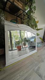 Vintage spiegel met afgeschuind glas, Ophalen, Gebruikt, 75 tot 100 cm, Minder dan 100 cm